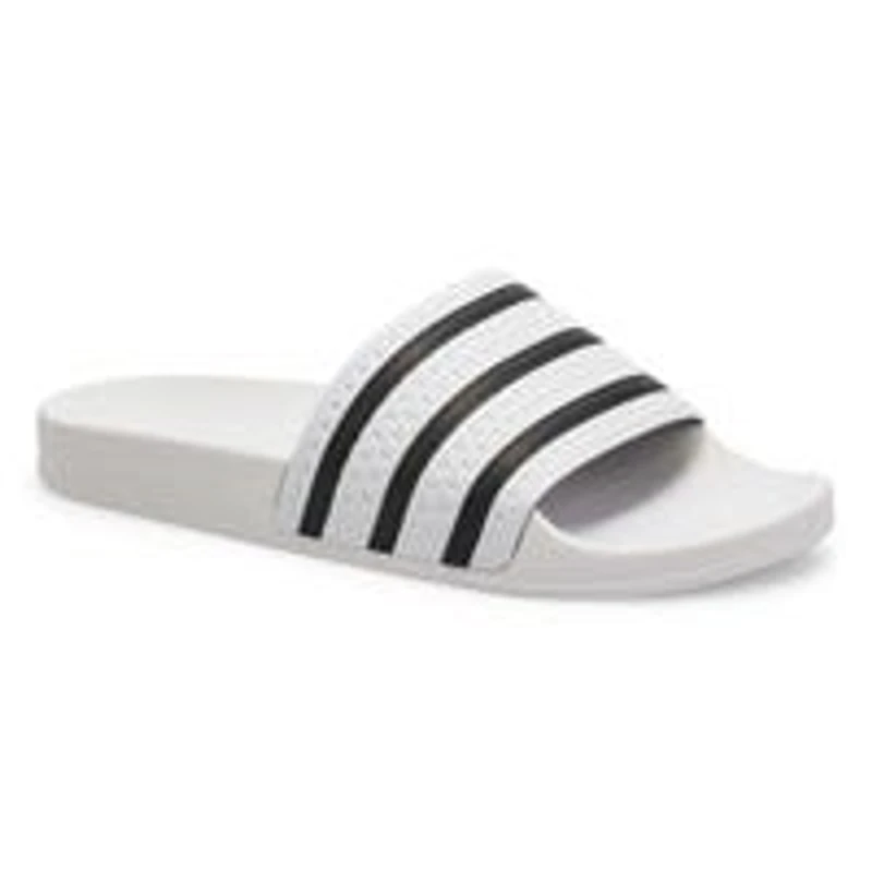 Claquette ADILETTE COMFORT, noir/blanc