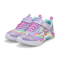 Girls'  Unicorn Chaser Light Up Sneaker - Lavender