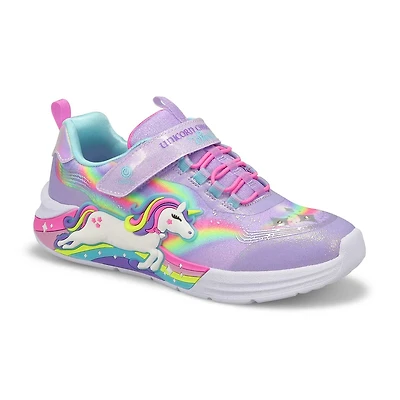 Girls'  Unicorn Chaser Light Up Sneaker - Lavender
