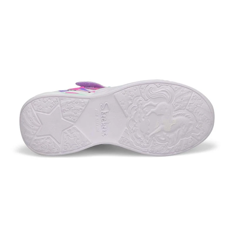 Girls' Unicorn Dreams Sneaker - Lavender/Hot Pink