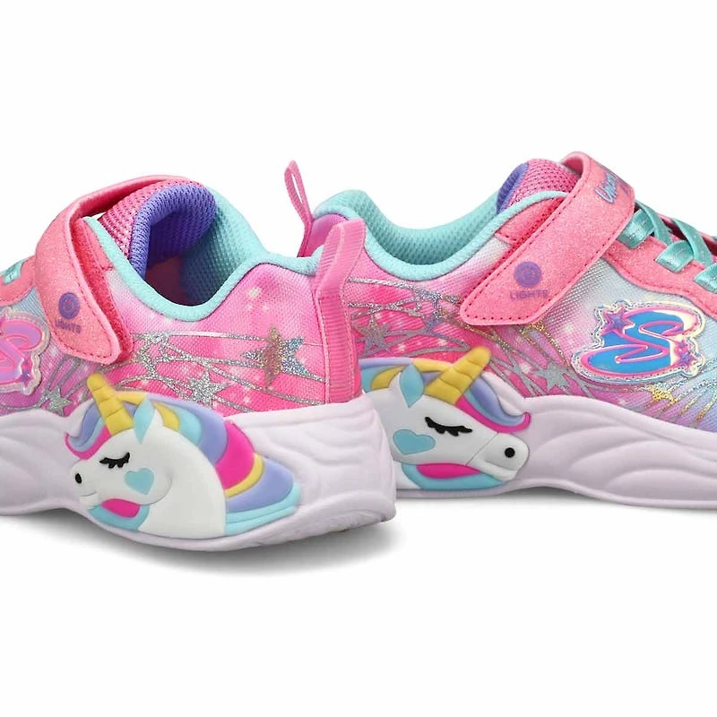 Baskets UNICORN DREAMS, lavande/rose vif, filles