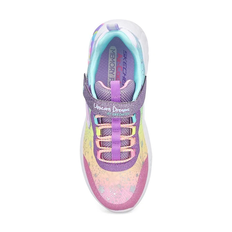 Girls' Unicorn Dreams Sneaker - Purple/Multi