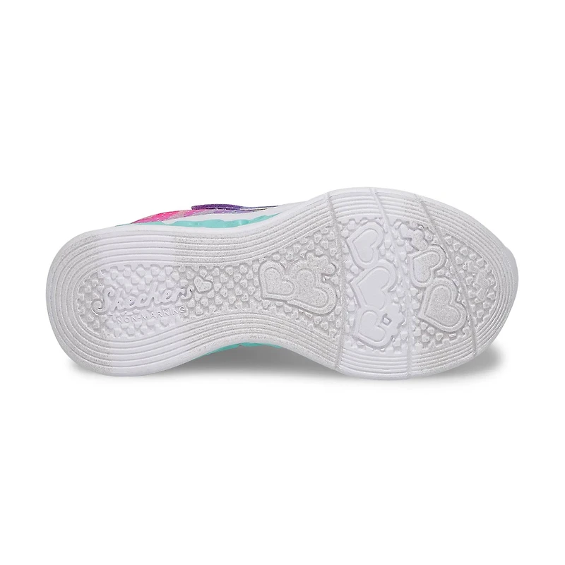 Girls' Flutter Hearts Lights Simply Love Sneaker 