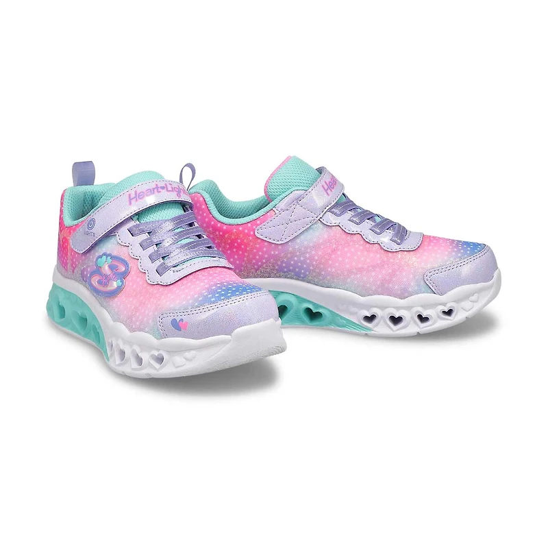 Girls' Flutter Hearts Lights Simply Love Sneaker 