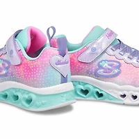 Girls' Flutter Hearts Lights Simply Love Sneaker 