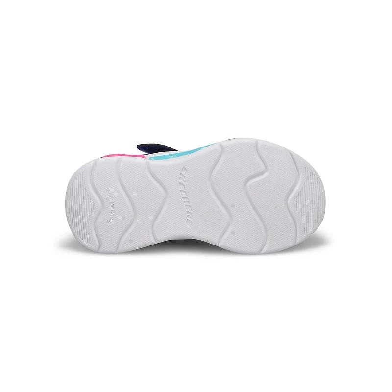 Infants' G S Lights Wavy Beams Sneaker - Navy/Mult