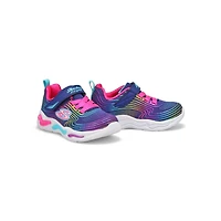 Infants' G S Lights Wavy Beams Sneaker - Navy/Mult