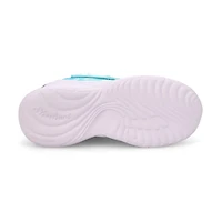 Girls'  Dream Racer Wing Brites Sneaker - Silver/L