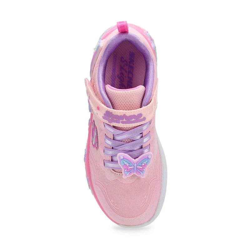 Girls' Butterfly Bliss Sneaker - Light Pink/Multi