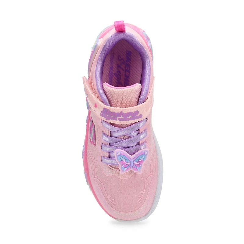Girls' Butterfly Bliss Sneaker - Light Pink/Multi
