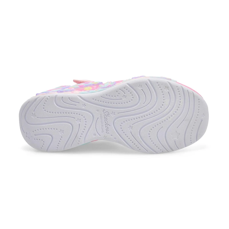 Baskets BUTTERFLY BLISS, rose pâle/multi, filles