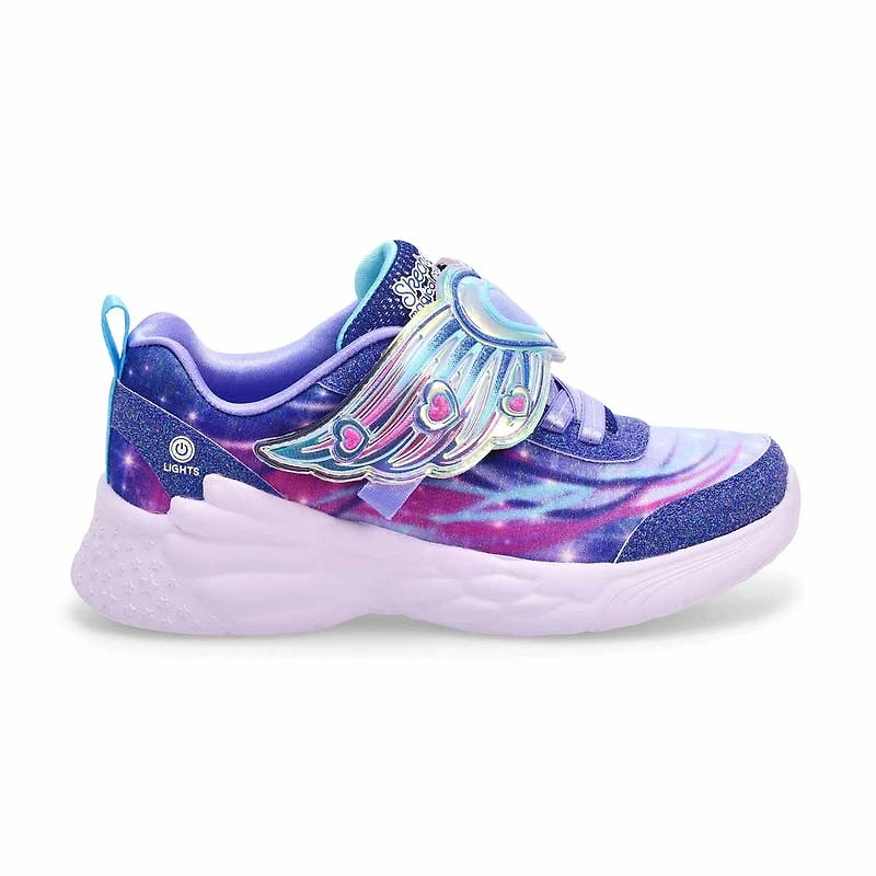 Girls'  Dream Racer Wing Luxe Sneaker - Navy