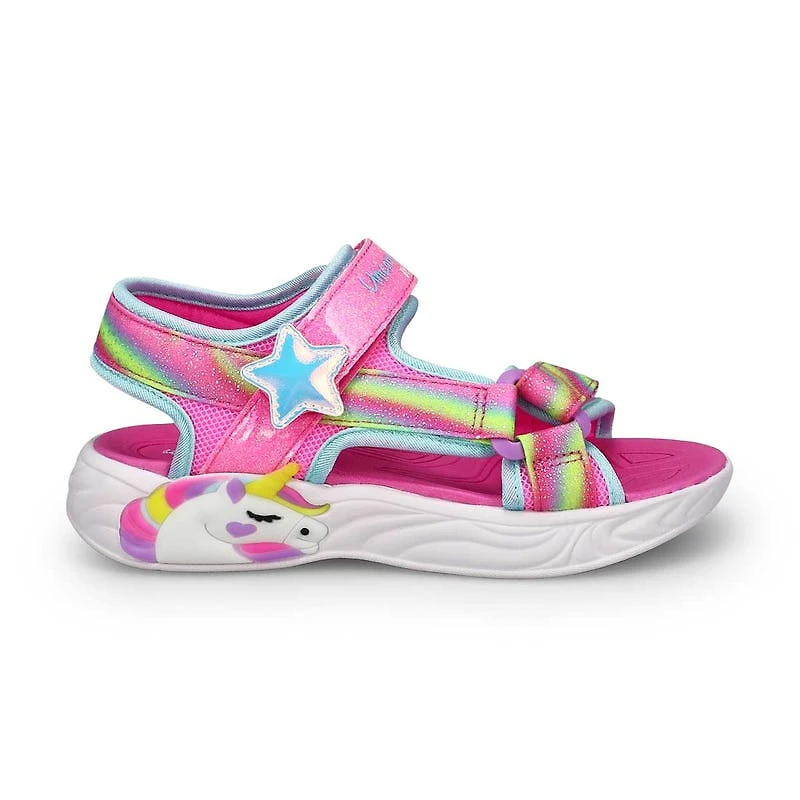 Sandale UNICORN DREAMS, rose/multi, filles