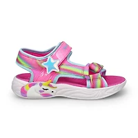 Girls'  Unicorn Dreams Sandal - Pink/Multi