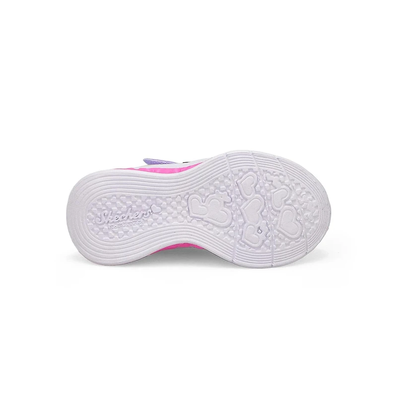Baskets FLUTTER HEART LIGHTS GROOVY SWIRL, lavande