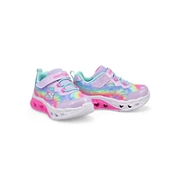 Baskets FLUTTER HEART LIGHTS GROOVY SWIRL, lavande