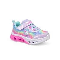 Baskets FLUTTER HEART LIGHTS GROOVY SWIRL, lavande