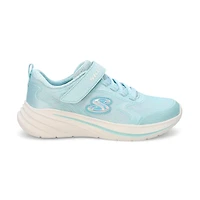Girls'  Wave 92 Mesh Sneaker - Light Blue Sparkle