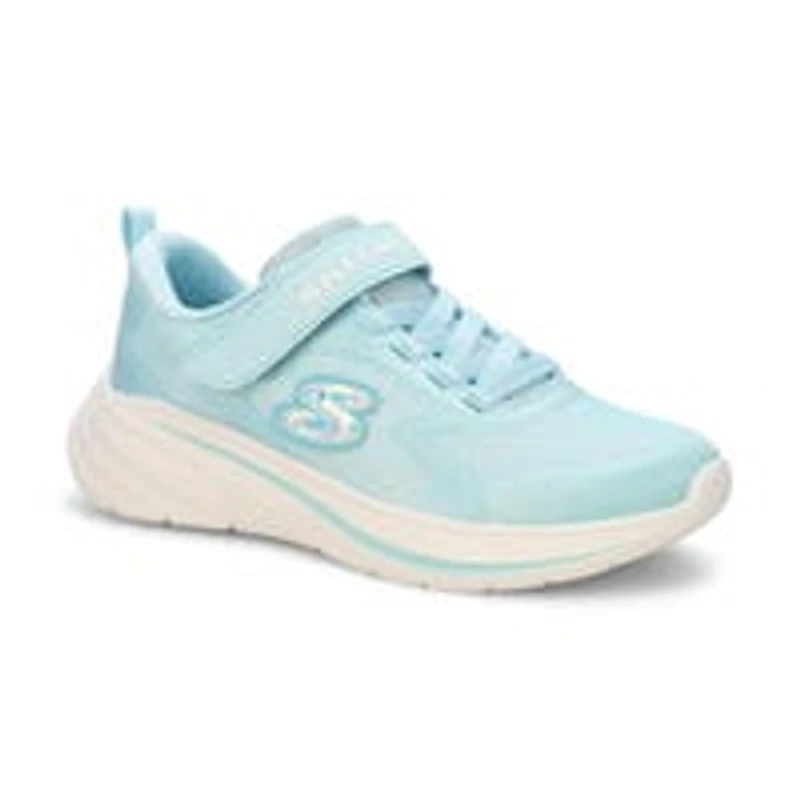 Baskets en maille WAVE 92, bleu clair scintillant,