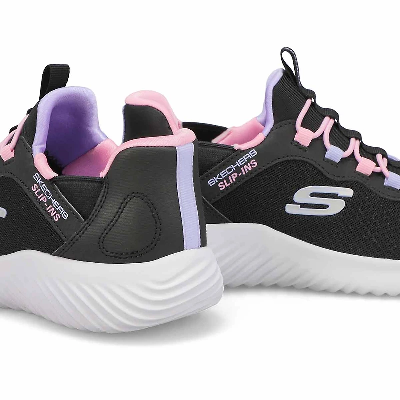 Girls' Bounder Simple Cute Slip-Ins Sneaker