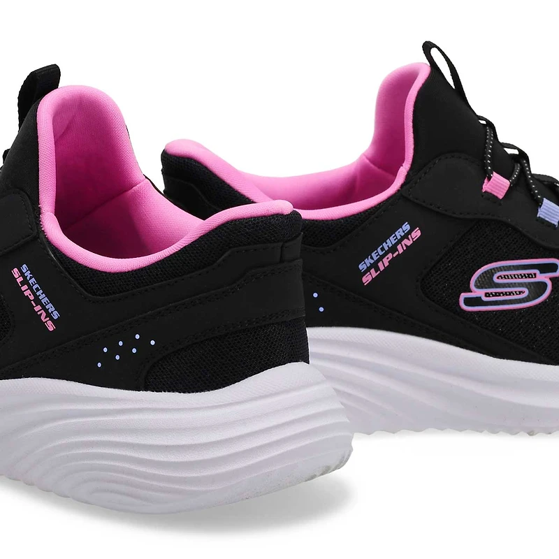Girls'  Bounder Pro Slip-Ins Sneaker - Black