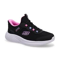 Girls'  Bounder Pro Slip-Ins Sneaker - Black
