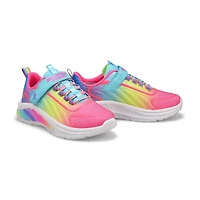 Girls' Rainbow Cruisers Light Up Sneaker -Turquois