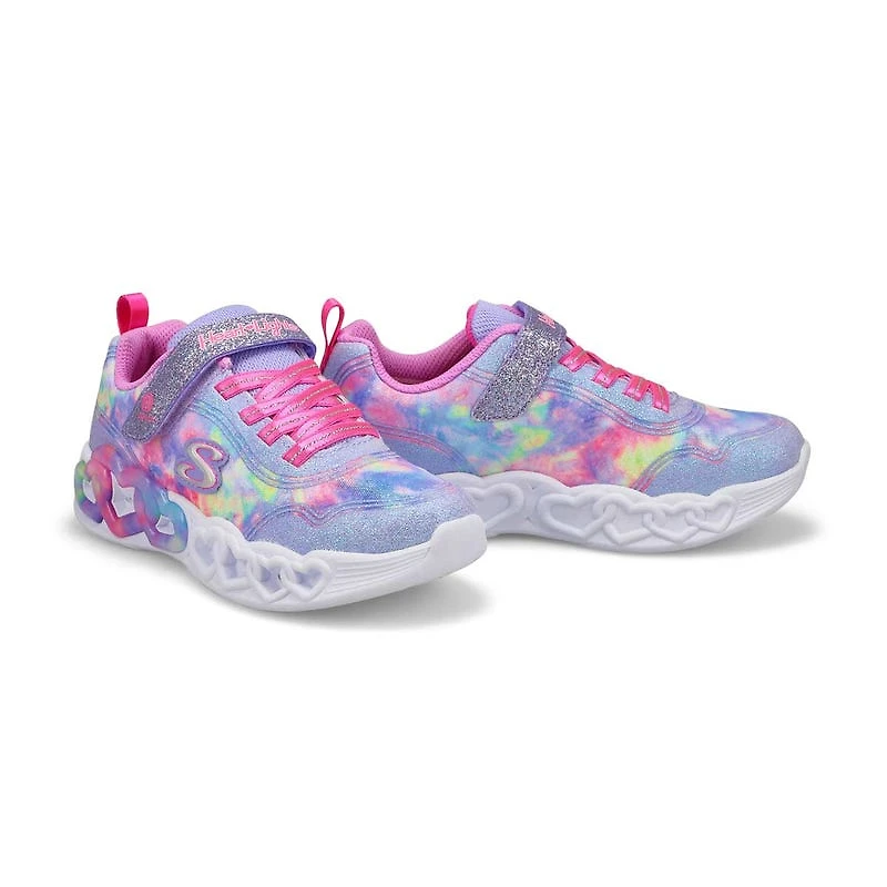Girls'  Infinite Heart Lights Light Up Sneaker - L