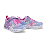 Girls'  Infinite Heart Lights Light Up Sneaker - L