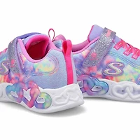 Girls'  Infinite Heart Lights Light Up Sneaker - L