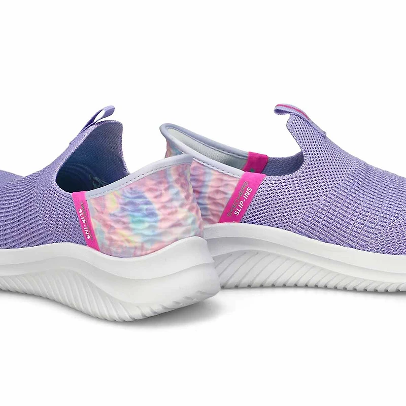 Girls'  Ultra Flex 3.0 Slip-Ins Sneaker - Lavender