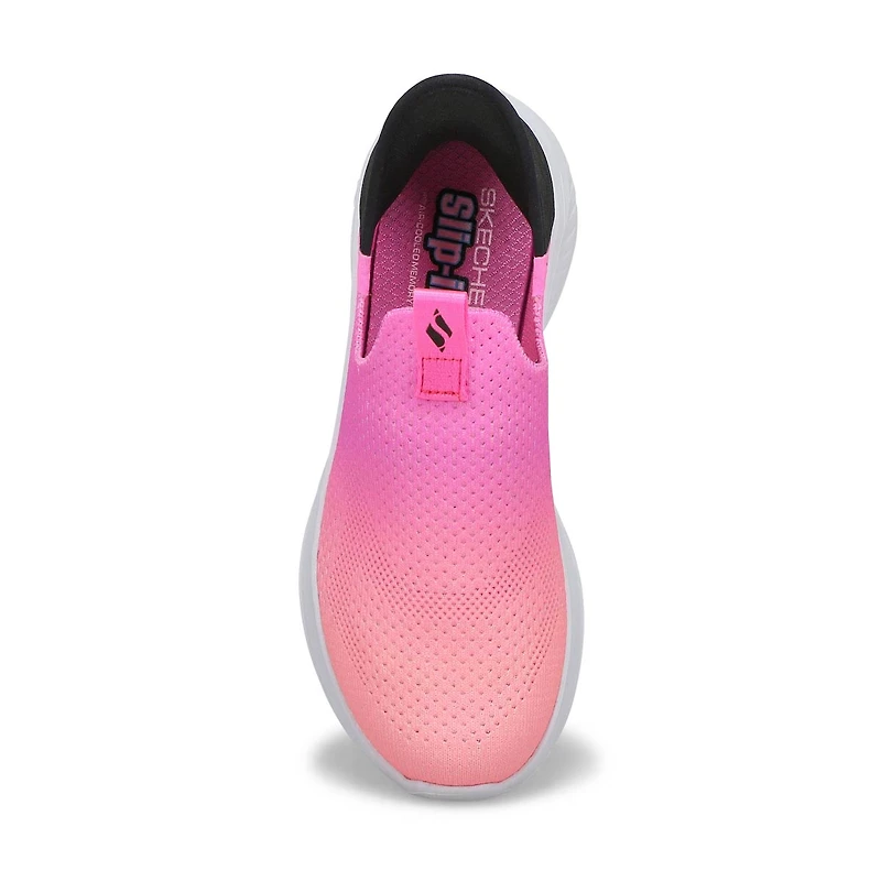 Girls'  Ultra Flex 3.0 Slip-Ins Sneaker - Pink/Bla