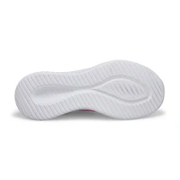 Girls'  Ultra Flex 3.0 Slip-Ins Sneaker - Pink/Bla