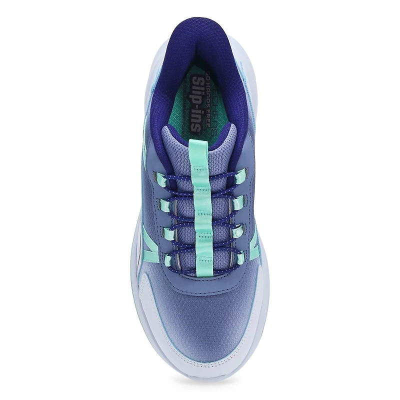 Baskets en maille WAVE 92, bleu clair scintillant,