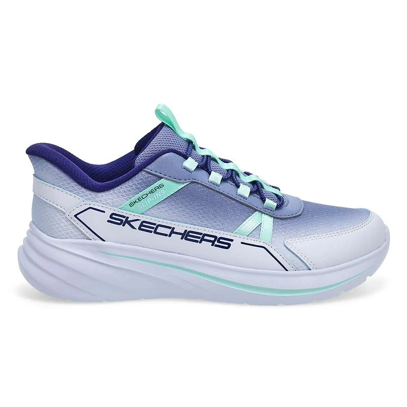 Baskets en maille WAVE 92, bleu clair scintillant,