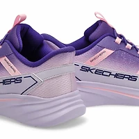 Girls'  Wave 92 Mesh Sneaker - Light Blue Sparkle