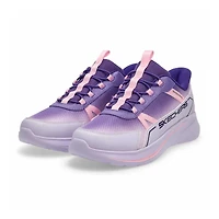 Girls'  Wave 92 Mesh Sneaker - Light Blue Sparkle