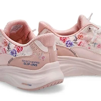 Girls'  Contour Foam Floral Slip-Ins Sneaker - Pin