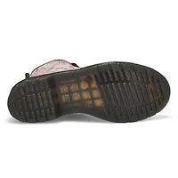 Women's 1460 Pascal Floral Mash Up 8-Eye Combat Bo