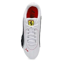 Baskets  lacets FERRARI CATCH, blanc/noir, hommes