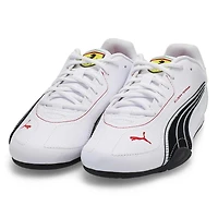 Baskets  lacets FERRARI CATCH, blanc/noir, hommes
