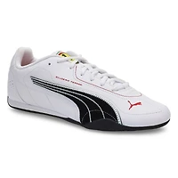 Baskets  lacets FERRARI CATCH, blanc/noir, hommes