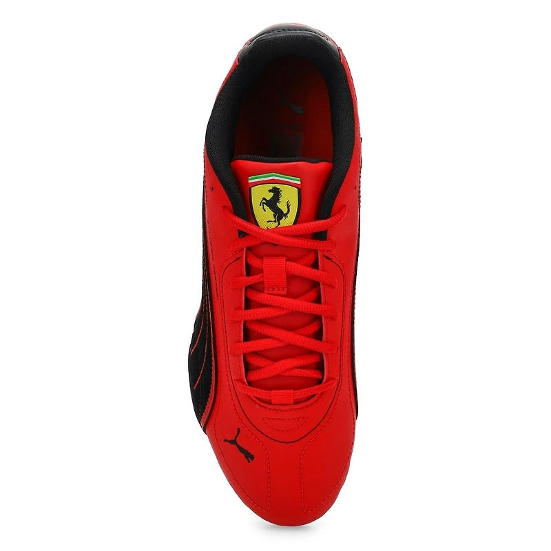 Men's Ferrari Catch Lace Up Sneaker - White/Black