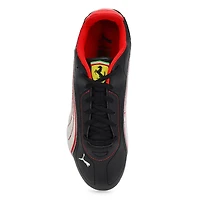 Men's Ferrari Puma Catch Lace Up Sneaker - Black/W