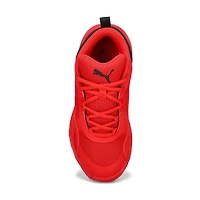 Boys'  Playmaker Pro Lace Up Sneaker - Red/Black
