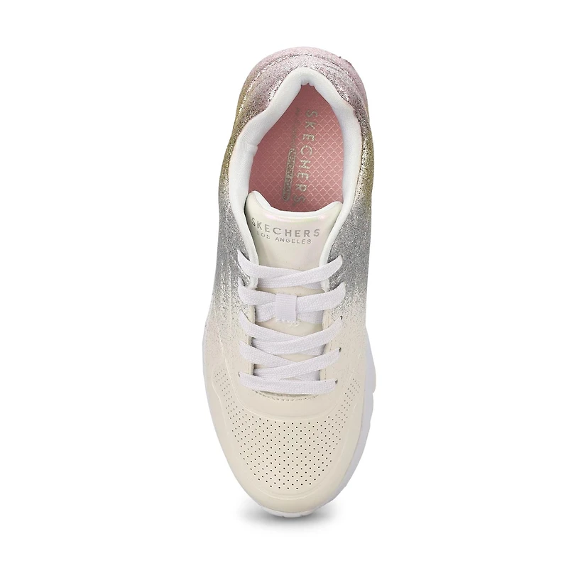 Girls' Uno Lite Metallic Shimmers Sneaker