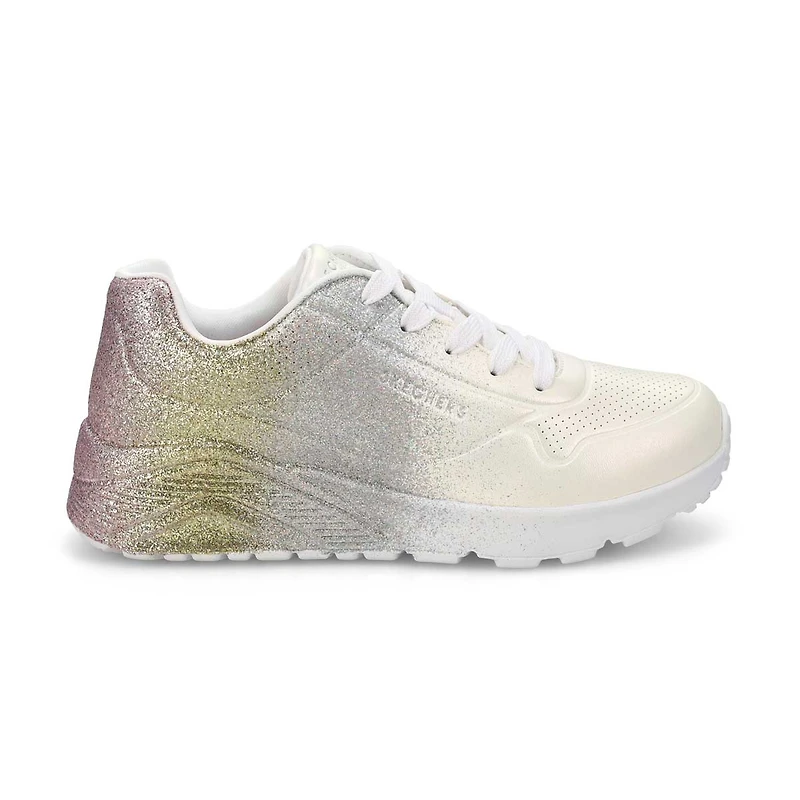 Baskets UNO LITE METALLIC SHIMMERS, lavande, fille