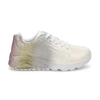 Baskets UNO LITE METALLIC SHIMMERS, lavande, fille