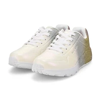 Baskets UNO LITE METALLIC SHIMMERS, lavande, fille