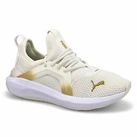 Baskets  enfiler SOFTRIDE ENZO 5 METALLIC, noir/m
